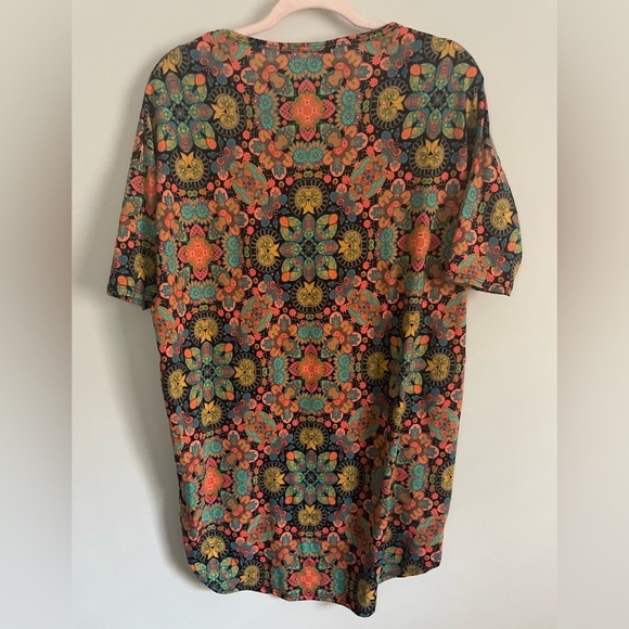 Bright Paisley Lularoe Irma - Picture 4 of 7